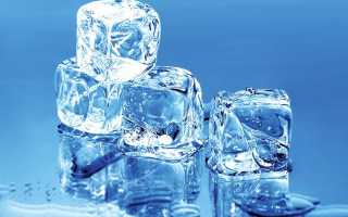 Эффективное лечение геморроя ледяными свечами и холодной водой